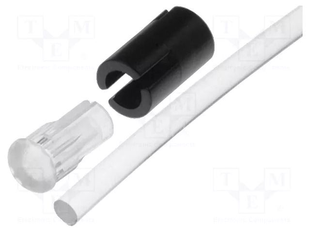Fiber for LED; Ø: 2mm; L: 150mm; round; flexible MENTOR 1298.2001