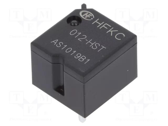 Relay: electromagnetic; SPST-NO; Ucoil: 12VDC; 30A; 254Ω; 550mW HONGFA RELAY HFKC/012-HST