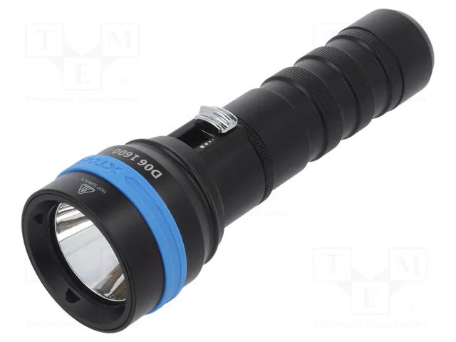 Torch: LED; L: 152mm; 10lm,1600lm; Ø: 29÷45mm; IPX8; diving XTAR XTAR-D06