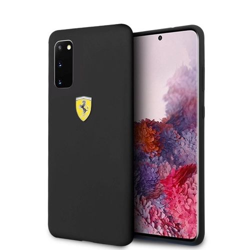 Ferrari Hardcase FESSIHCS62BK S20 G980 black/black Silicone, Ferrari 3700740473351