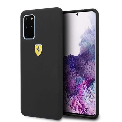 Ferrari Hardcase FESSIHCS67BK S20+ G985 black/black Silicone, Ferrari 3700740473368