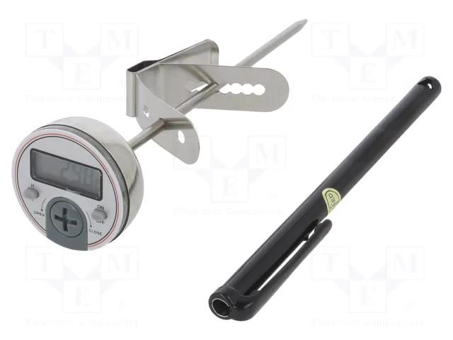 Meter: temperature; digital; LCD; Accur: ±1°C@(-20°C÷150°C); IP67 AXIOMET AX-9341