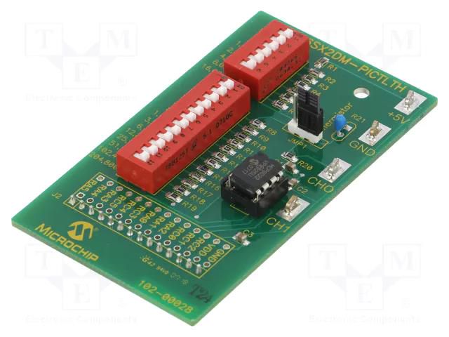 Dev.kit: Microchip; Comp: MCP6S22,MCP6S92 MICROCHIP TECHNOLOGY MCP6SX2DM-PCTLTH