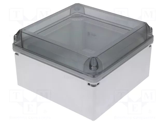 Enclosure: multipurpose; X: 300mm; Y: 300mm; Z: 180mm; GEOS; grey SPELSBERG GEOS-L-3030-18-TO