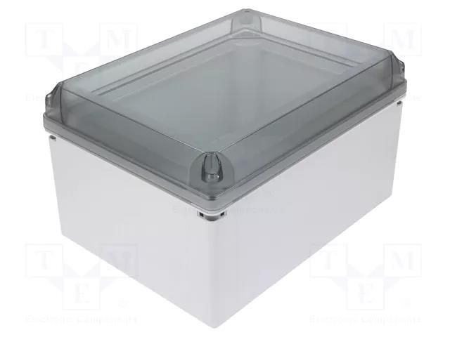 Enclosure: multipurpose; X: 300mm; Y: 400mm; Z: 220mm; GEOS; grey SPELSBERG GEOS-L-3040-22-TO