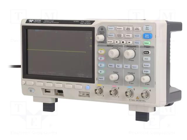 Oscilloscope: digital; Ch: 4; 100MHz; 1Gsps; 14Mpts/ch; 1n÷100s/div TELEDYNE LECROY LC-T3DSO1104
