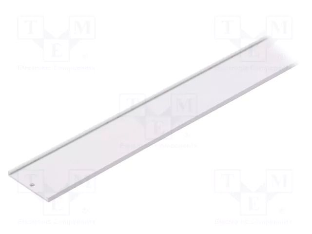 Cover; white; 1m; VARIO30-09; aluminium; for profiles; VARIO30-08 TOPMET TOP-V3330001
