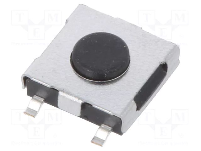 Microswitch TACT; SPST; Pos: 2; 0.05A/12VDC; SMT; none; 4.6x4.6mm JIANFU TVCM04N016BB