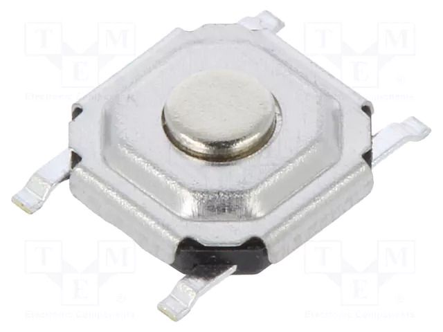 Microswitch TACT; SPST; Pos: 2; 0.05A/12VDC; SMT; none; 5.2x5.2mm JIANFU TVCM16015BPB
