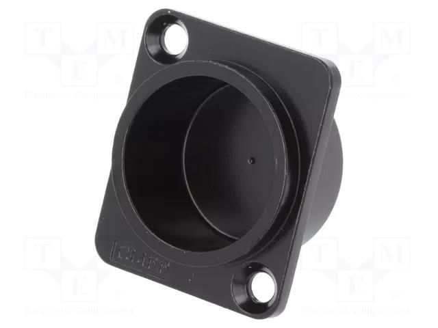 Protection cap; countersunk screw hole; black; metal; D: 12mm CLIFF CP30400MB