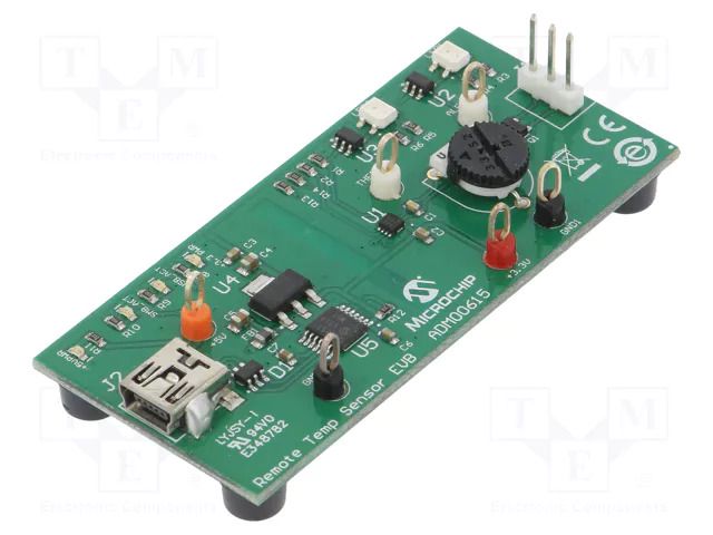 Dev.kit: Microchip; temperature sensor; Components: MCP9902 MICROCHIP TECHNOLOGY ADM00615