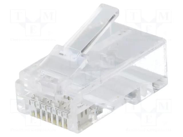 Connector: RJ45; plug; Cat: 6a; unshielded; gold-plated; 8p8c; male LOGILINK LOG-MP0071