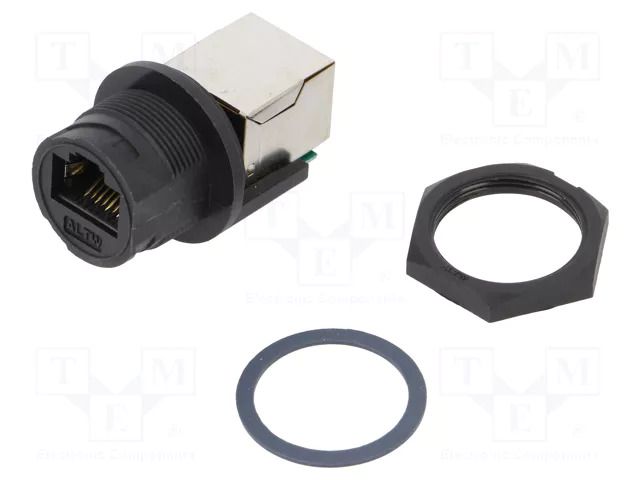 Coupler; coupler; PIN: 8; Cat: 5e; shielded; plastic; 8p8c; IP67 AMPHENOL LTW RCP-5SPFFH-TCU7001