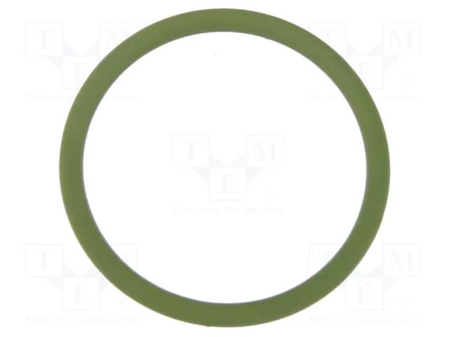 O-ring gasket; FKM; Thk: 2mm; Øint: 28mm; M32; green; -20÷200°C LAPP LP-52122040