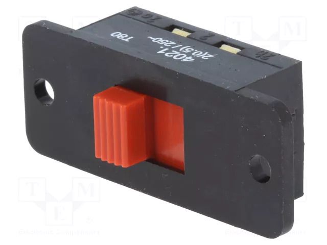 Switch: slide; Pos: 2; DPDT; Leads: for soldering; Rinsul min: 100MΩ Marquardt 04021.0101-00