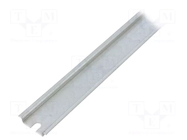 DIN rail; steel; zinc; L: 580mm; W: 35mm; TS35 FIBOX ARH60