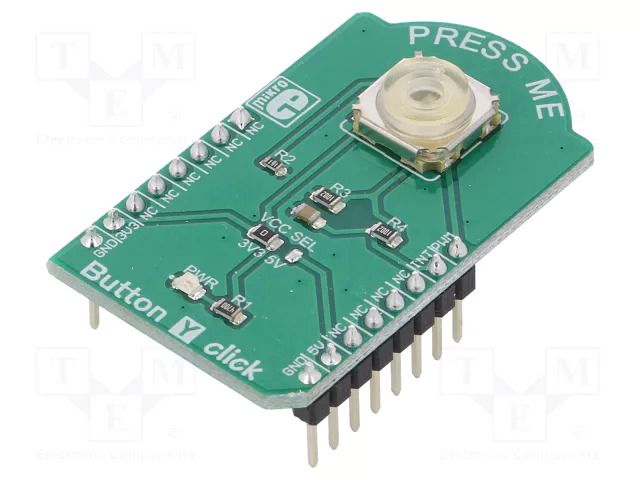 Click board; prototype board; Comp: 3006.2111; button MIKROE MIKROE-3262