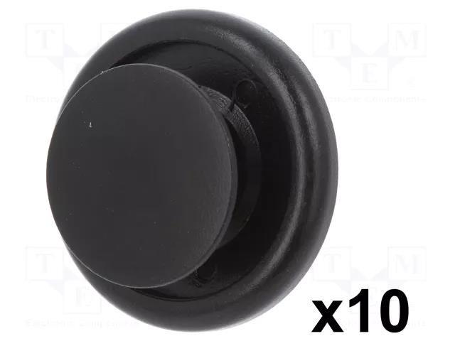 Rivet; 10pcs; Citroën,Lexus,Peugeot,Toyota; L: 8mm; polyamide ROMIX RX-B22090