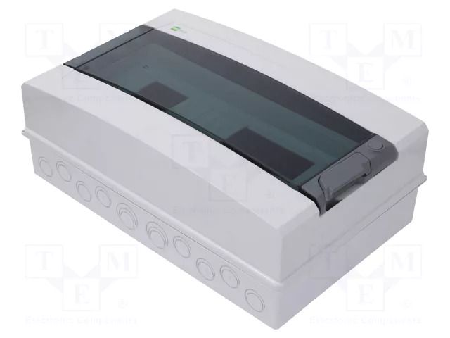 Enclosure: for modular components; IP65; light grey; ABS; 400V ELEKTRO-PLAST NASIELSK EPN-1955-01