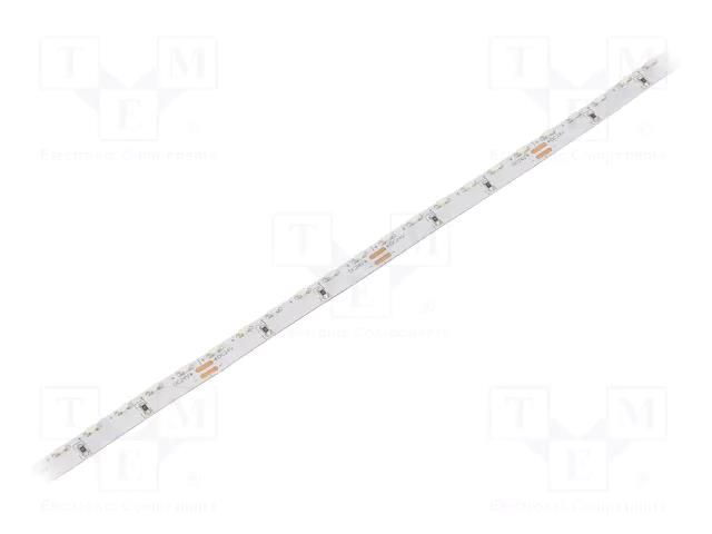 LED tape; white neutral; 3014; LED/m: 120; 6mm; IP20; 7.6W/m; 24VDC WISVA OPTOELECTRONICS HH-40KTE-3014GWNA