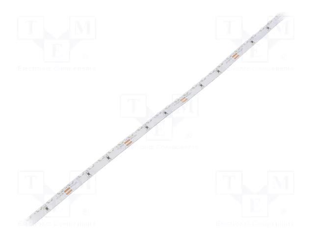 LED tape; white warm; 3014; LED/m: 120; 6mm; IP20; 7.6W/m; CRImin: 80 WISVA OPTOELECTRONICS HH-30KTE-3014GWNA