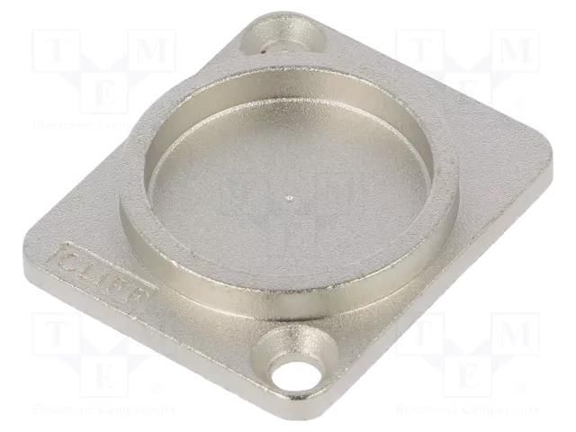 Protection cap; countersunk screw hole; silver; metal; D: 3mm CLIFF CP30300M
