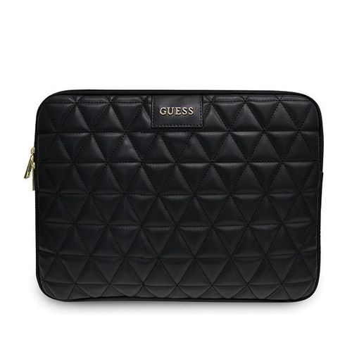 Guess Quilted cover for a 13&quot; laptop - black, Guess 3700740471562