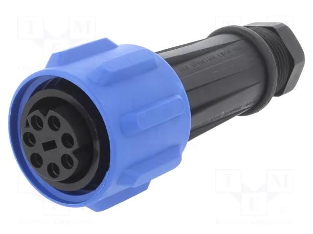 Connector: circular; plug; female; PIN: 7; 32A; 430V; Buccaneer 900 BULGIN PX0911/07/S