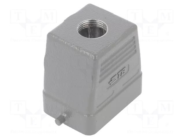 Enclosure for connectors: HDC; size 3; for cable; for latch; M20 TE Connectivity T1320060120-000