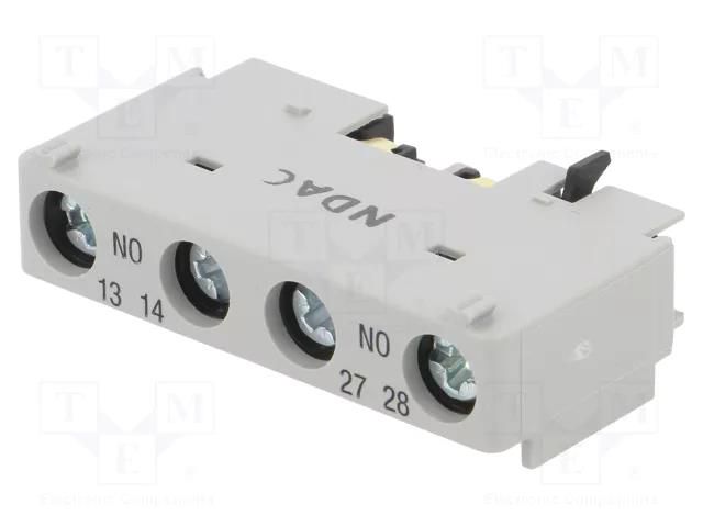 Auxiliary contacts; NO; side; Leads: screw terminals DANFOSS 047B3207