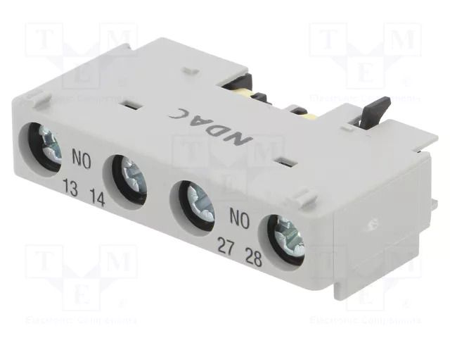 Auxiliary contacts; NO; side; Leads: screw terminals DANFOSS 047B3207