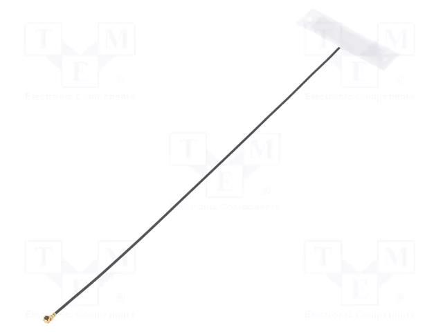 Antenna; Bluetooth,WiFi,ZigBee; 4dBi; linear; for ribbon cable MOLEX 1461530200