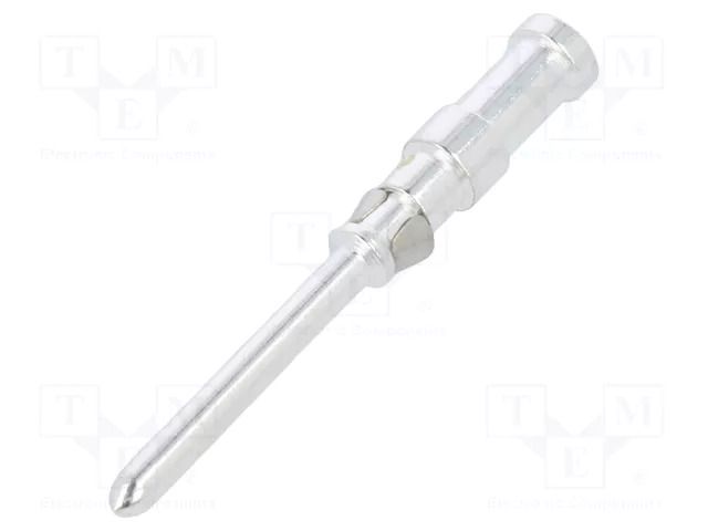Contact; male; 1.6mm; CDM/DDM,HD/HDD; silver plated; 0.5mm2; 10A TE Connectivity T2020001005-000