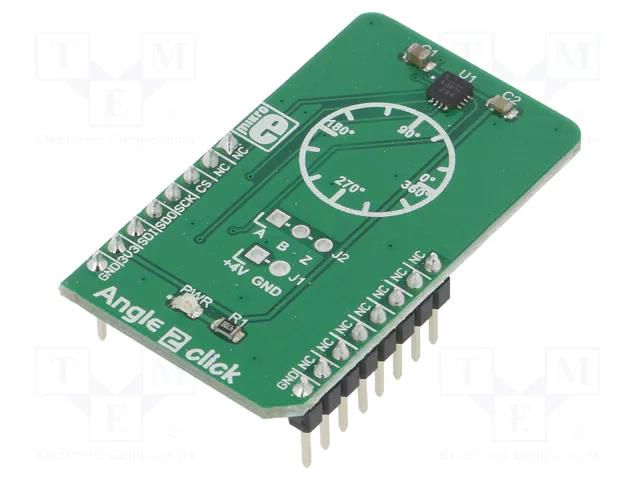 Click board; prototype board; Comp: MA700; tilt sensor; 3.3VDC MIKROE MIKROE-2338