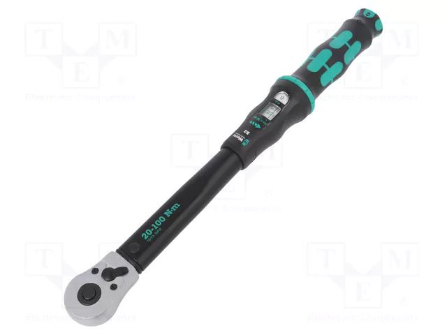 Wrench; torque; 405mm; 20÷100Nm; 3/8"; Click-Torque B 2 WERA WERA.TORQUE/B2