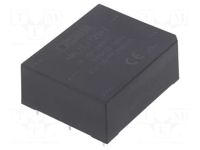 Converter: AC/DC; 10.8W; Uin: 85÷264VAC,100÷370VDC; Uout: 12VDC AIMTEC AME10-12SVZ