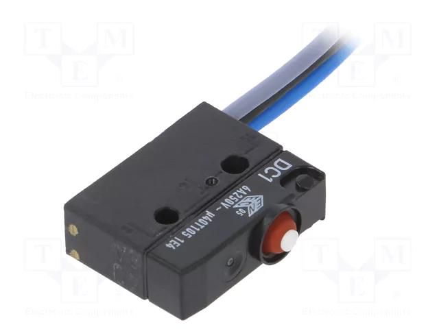 Microswitch SNAP ACTION; 6A/250VAC; without lever; SPDT; ON-(ON) ZF DC1C-C3AA