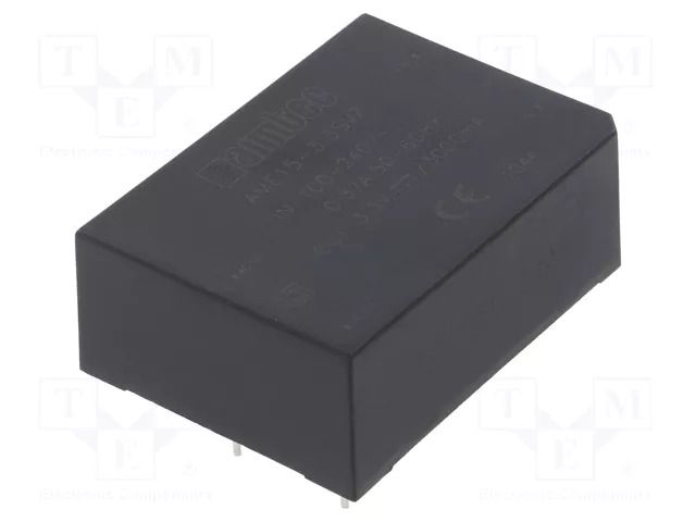 Converter: AC/DC; 9.9W; Uin: 85÷264VAC,100÷370VDC; Uout: 3.3VDC AIMTEC AME15-3.3SVZ