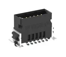 CONN, PLUG, 12POS, 2ROW, 1.27MM, SMT 244854-E