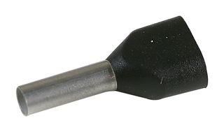 TERMINAL, WIRE FERRULE, 16AWG, BLACK 9037470000