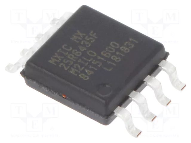 IC: FLASH memory; 64MbFLASH; 80MHz; 1.65÷3.6V; SOP8; serial MACRONIX INTERNATIONAL MX25R6435FM2IL0