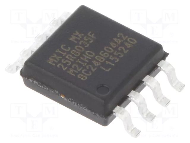 IC: FLASH memory; 8MbFLASH; 108MHz; 1.65÷3.6V; SOP8; serial MACRONIX INTERNATIONAL MX25R8035FM2IH0