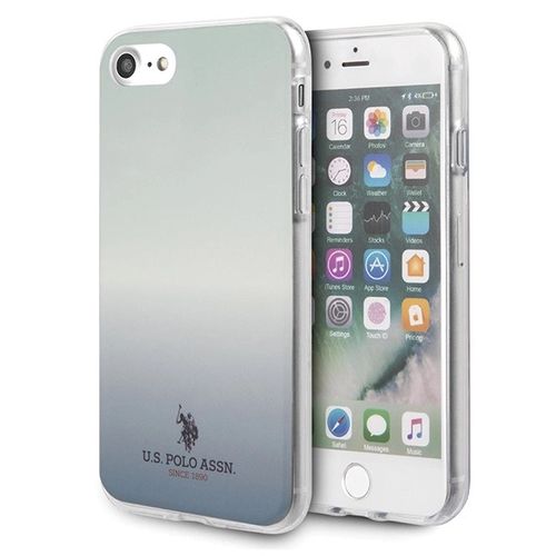US Polo USHCI8TRDGLB iPhone 7/8/SE 2020 / SE 2022 niebieski/blue Gradient Pattern Collection, U.S. Polo Assn. 3700740477397 3700740477397