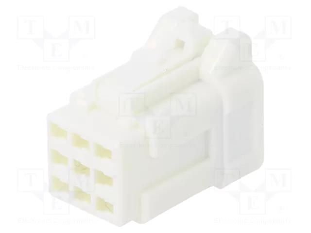 Connector: wire-wire/PCB; plug; female; DF62W; PIN: 9; straight HIROSE DF62W-9S-2.2C