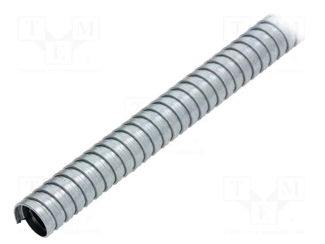 Protective tube; Size: 20; galvanised steel; natural; Øint: 17mm ANAMET EUROPE FCEN20-25