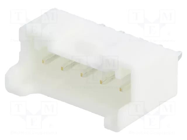 Connector: wire-board; socket; male; PIN: 5; PA; 3A; straight; THT JST B05B-PASK-1