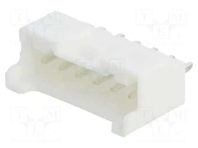 Connector: wire-board; socket; male; PIN: 6; PA; 3A; straight; THT JST B06B-PASK-1