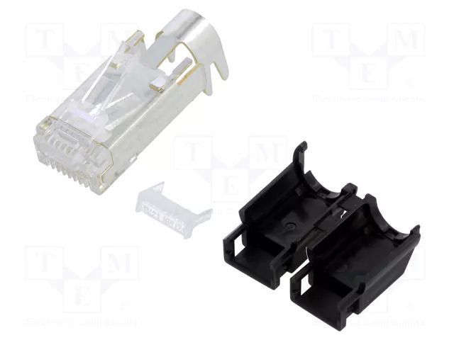 Connector: RJ45; plug; TM21P; PIN: 8; Cat: 5e; shielded; 8p8c; 6.6mm HIROSE TM21CP-88P-03