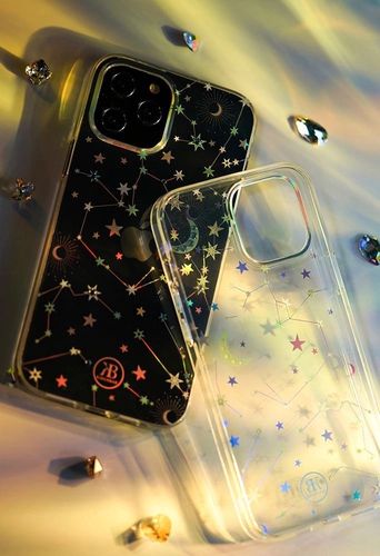 Kingxbar Lucky Series case decorated with original Swarovski crystals iPhone 12 mini transparent (Luck), Kingxbar 6959003589866 6959003589866