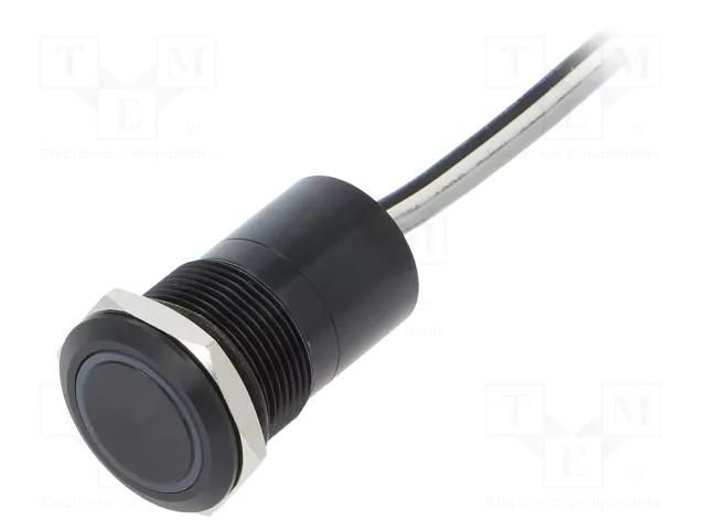 Switch: capacitive; Pos: 2; SPST-NC; 0.01A/12VDC; IP68; ON-OFF; MC BULGIN BG-MC19LCBGR